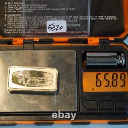1970 Colorado Springs National Bank CO Franklin Mint 2oz 925 Silver bar C5320