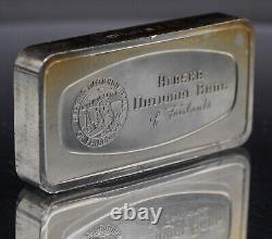 1970 Fairbanks Alaska National Bank Franklin Mint 2oz 925 FINE Silver bar C5141