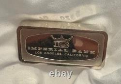 1970 Frank Mint Vintage Imperial Bank 2oz. 925 FINE Silver Art Bar