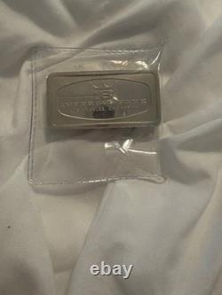 1970 Frank Mint Vintage Imperial Bank 2oz. 925 FINE Silver Art Bar
