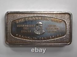 1970 Franklin Mint 1000 grains. 925 Silver Ingot Provident Nat'l Bank of Phila