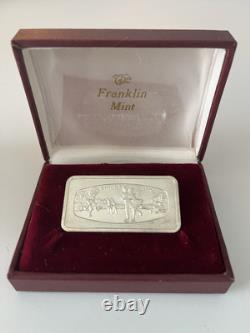 1970 Franklin Mint 1st Annual Christmas Ingot Silver