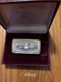 1970 Franklin Mint 1st Annual Christmas Ingot Silver