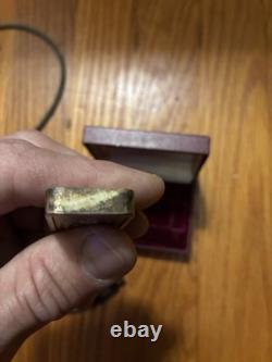 1970 Franklin Mint 1st Annual Christmas Ingot Silver