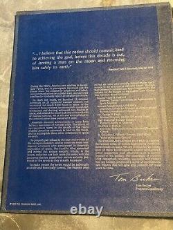 1970 Franklin Mint AMERICA IN SPACE 24pc. 925 Sterling Silver Proof Set 1st Ed