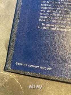 1970 Franklin Mint AMERICA IN SPACE 24pc. 925 Sterling Silver Proof Set 1st Ed