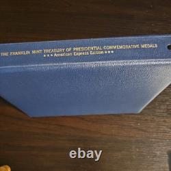 1970 Franklin Mint American Express Edition Silver Presidential Medals Set
