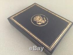 1970 Franklin Mint Book of 36 Presidential Commemorative Silver Medals FREE SH