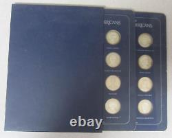 1970 Franklin Mint Gallery of Great Americans 24pc. Sterling Silver Proof Medals