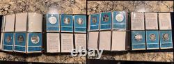 1970 Franklin Mint Special Commemorative Silver Medals First Edition 30 Proofs