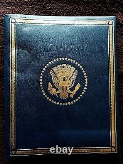 1970 Franklin Mint Treasury Of Presidential Commemorative Silver Medals