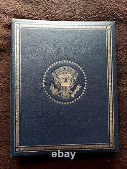 1970 Franklin Mint Treasury Of Presidential Commemorative Silver Medals