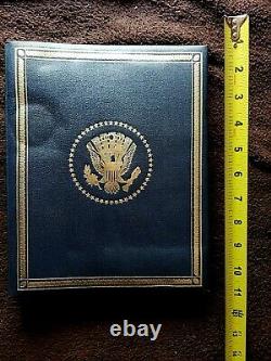 1970 Franklin Mint Treasury Of Presidential Commemorative Silver Medals