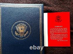 1970 Franklin Mint Treasury Of Presidential Commemorative Silver Medals