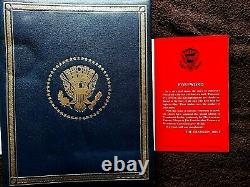 1970 Franklin Mint Treasury Of Presidential Commemorative Silver Medals