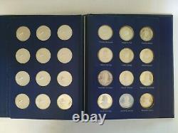 1970 Franklin Mint Treasury Of Presidential Commemorative Silver Medals 37.5 Oz