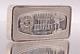 1970 Harvard Trust Company Massachusetts Franklin Mint 2oz 925 Silver Bar C2916