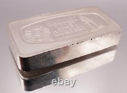 1970 Harvard Trust Company Massachusetts Franklin Mint 2oz 925 Silver bar C2916