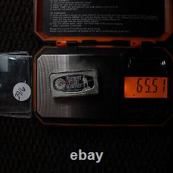 1970 Harvard Trust Company Massachusetts Franklin Mint 2oz 925 Silver bar C2916
