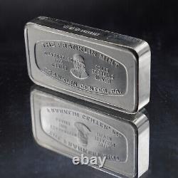 1970 Los Angeles California Imperial Bank Franklin Mint 2oz Silver bar C4712