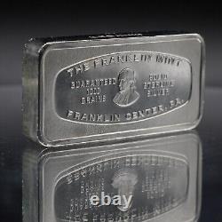 1970 Texas Commerce Bank Franklin Mint 2oz 925 Silver bar C5101