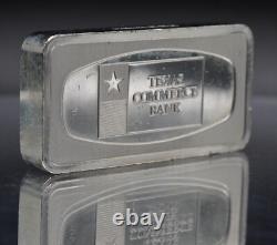 1970 Texas Commerce Bank Franklin Mint 2oz 925 Silver bar C5101