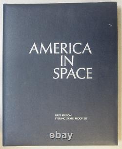 1970 The Franklin Mint America in Space 24pc. 925 Sterling Silver Proof Medals