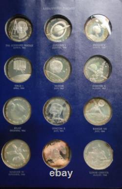 1970 The Franklin Mint America in Space 24pc SELLING $50 UNDER MELT