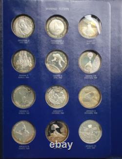1970 The Franklin Mint America in Space 24pc SELLING $50 UNDER MELT