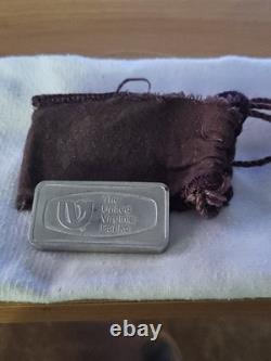 1970 The United Virginia Banks Franklin Mint 2oz Silver bar