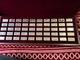 1970 Bank Marked Silver-ingot 50 States Sterling Complete With Display Case