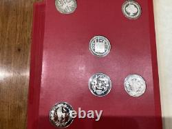 1970's Franklin Mint Kings and Queens of England Silver Medals Set of 43 CC0100