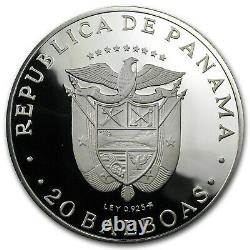 1971-1979 Panama Silver 20 Balboas AU/UNC/PF (ASW 3.854) SKU #11471