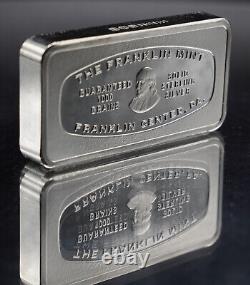 1971 Abilene Texas First National Bank Franklin Mint 2oz Silver bar C4710