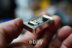 1971 FORT WAYNE NATIONAL BANK Indiana Franklin Mint 2oz Silver Art Bar C1435