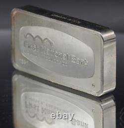 1971 First National Bank Boulder Colorado Franklin Mint 2oz 925 Silver bar C5393