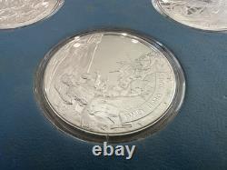 1971 Frank. Mint (24 Coins) 999 Silver 1oz Ea. Celebrating American Victories