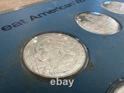 1971 Frank. Mint (24 Coins) 999 Silver 1oz Ea. Celebrating American Victories