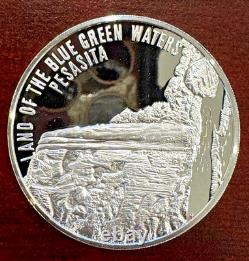 1971 Franklin Mint. 999 Silver Medal. Havasupai Tribe