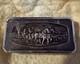 1971 Franklin Mint Christmas Sterling Silver Ingot 1000 Grain Sleigh Scene