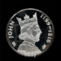1971 Franklin Mint John 1199-1216.925 Silver Proof Art Medal 45mm 39.1 Gr