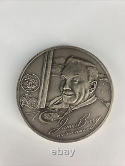 1971 Franklin Mint'New Zealand' James Berry Sterling Silver Medal Art
