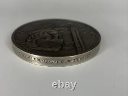 1971 Franklin Mint'New Zealand' James Berry Sterling Silver Medal Art
