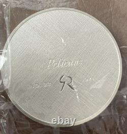 1971 Franklin Mint Pelicans No. 22 Robert's Birds 925 Silver Art Round