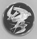 1971 Franklin Mint Robert Bird Swallows. 925 2 Oz Silver Proof Medal