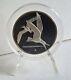 1971 Franklin Mint Roberts Birds. 925 2oz Silver Black Skimmers Medal Case Stand