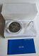 1971 Franklin Mint Roberts Birds. 925 2oz Silver Quail Medal Case Stand Box