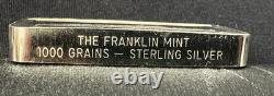 1971 Franklin Mint TS BREMEN Hapag-Lloyd WEST GERMANY SHIP Sterling Silver Bar