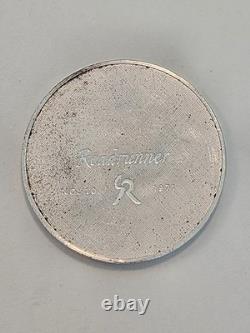 1971 Roadrunner Large Sterling Silver Coin Franklin Mint 67 Grams