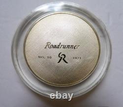 1971 Roadrunner Sterling Silver Coin 68 Grams